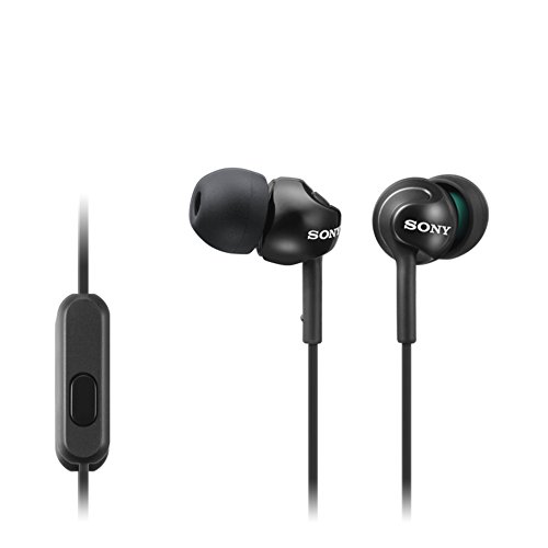 Sony MDR-EX110AP - Auriculares in-ear (con micrófono, control remoto...