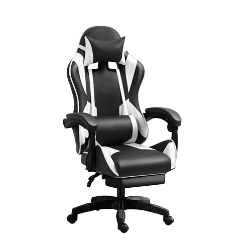 IZTOSS Silla Gaming Ergonómica - Silla de Oficina con Respaldo Regulable, con...