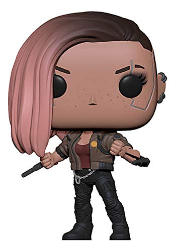 Funko Pop! Games: Cyberpunk 2077- V-Female, Multicolor