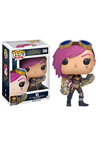 Funko - Vi Figura de Vinilo, colección de Pop, seria League of Legends (10302)