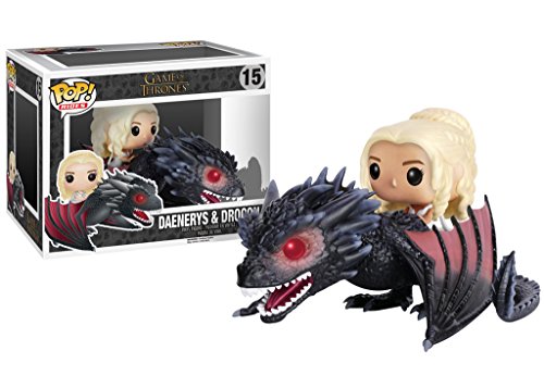 Funko Pop! Rides: Got - Drogon & Daenerys Targaryen - Game of Thrones - Juego de...